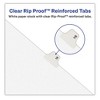 Avery Preprinted Legal Exhibit Side Tab Index Dividers, Avery Style, 10-Tab, 67, 11 x 8.5, White, 25/Pack, (1067) - 2 of 4