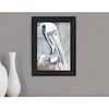 HomeRoots PELICAN Black Framed Print Wall Art - 2 of 4