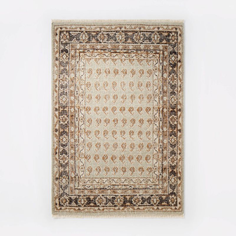 Hand Knotted Rug Ivory - Threshold™ designed with Studio McGee, 1 of 7