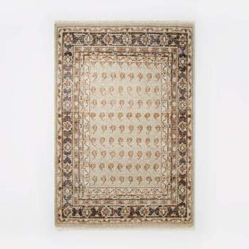 Hand Knotted Rug Ivory - Threshold™ designed with Studio McGee