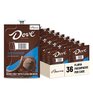Flavia Dove Hot Chocolate Freshpacks works only with Flavia Brewers (Case of 36) - 1 of 4