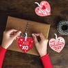 Big Dot of Happiness Happy Valentine's Day - Valentine Hearts Decorations - Tree Ornaments - Set of 12 - 3 of 4