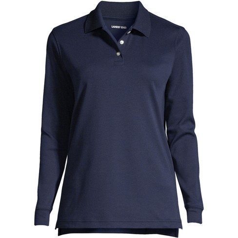 Long sleeve polo shirts 2024 school