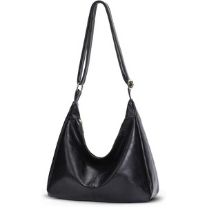 Slouchy Hobo Bags for Women, Shoulder Bag Everyday Purse Daily Commuting Bag - 1 of 4