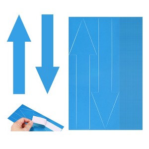 Unique Bargains PVC Self Adhesive Arrow Sticker 80 Pcs - 1 of 4