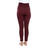 MUK LUKS Women's 4" High Waisted Fleece Lined Leggings - 2 of 4