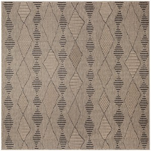 Liora Manne Monaco  Indoor/Outdoor Area Rug  Taupe.. - 1 of 4
