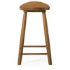 Maven Lane Luna Backless Wooden Kitchen Counter Stool 26" - 3 of 4