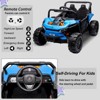 12V Electric UTV Car with Remote Control, Ride on Truck with Toy Storage - 2 of 4