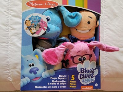 Blues Clues Hand and Finger Puppets..Melissa & Doug