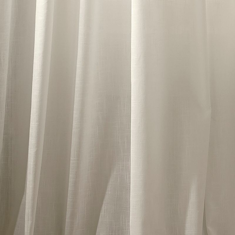 Calypso Boho Macramé Tassel Semi Sheer Single Window Curtain Panel - Elrene Home Fashions, 3 of 4