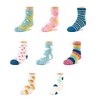 The Lakeside Collection Kids' 8-Pk. Super-Soft Cozy Socks - Girls' Icon 8 Pieces - 3 of 4