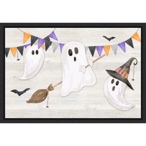 Amanti Art Sit a Spell landscape I by Tara Reed Canvas Wall Art Print Framed 23 x 16-in. - 1 of 4