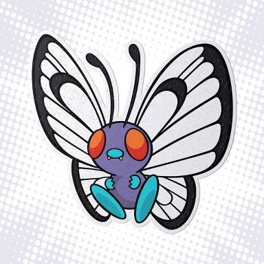 Butterfree Puzzle - Pokémon x Target