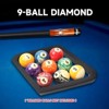 GSE Heavy-Duty Solid Wood 9-Ball Diamond Pool Ball Racks - 4 of 4