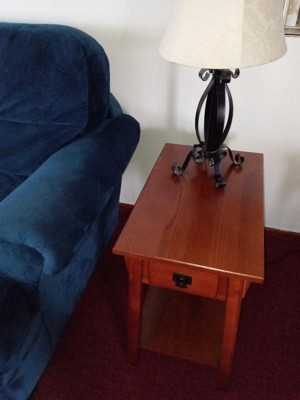 Mission style cheap end tables target