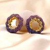 Women's The Jingle Stud Earrings - Ballet Pink - 2 of 4