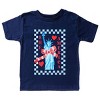 The Juniper Shop She Loves America Checkered Toddler Short Sleeve Tee - 2 of 4