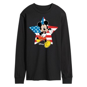 Men's - Disney - Americana Long Sleeve Graphic T-Shirt - 1 of 3