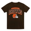 NFL Cleveland Browns Toddler Boys' Gray 2pk T-Shirt - 3 of 3