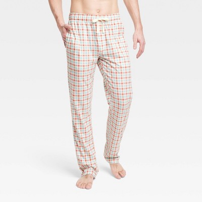 Hanes Originals Men's Plaid Stretch Woven Sleep Pajama Pants - Light  Terracotta Pink M : Target