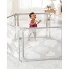 Skip Hop Play Enclosure Expandable Baby Gate - Gray - 3 of 4