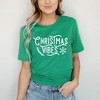 Simply Sage Market Women's Christmas Vibes Snowflake Short Sleeve Graphic Tee - 2 of 3