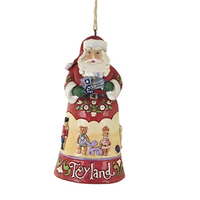 Jim Shore 4.75" Toyland Santa Santa Toy Claus  -  Tree Ornaments