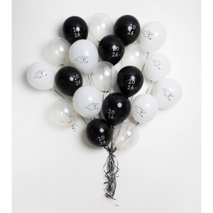 Bonjour Fete 20ct 2026 Graduation Latex Balloon Pack : Target