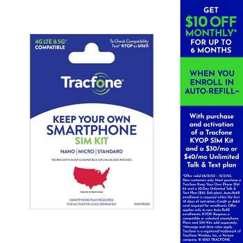 Tracfone SIM Kit