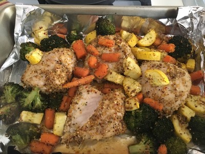 Mccormick One Sheet Pan Seasoning Mix, Farmer's Market Chicken & Vegetables - 1.25 oz