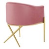 Modway Savour Tufted Performance Velvet Accent Dining Armchair - 3 of 4
