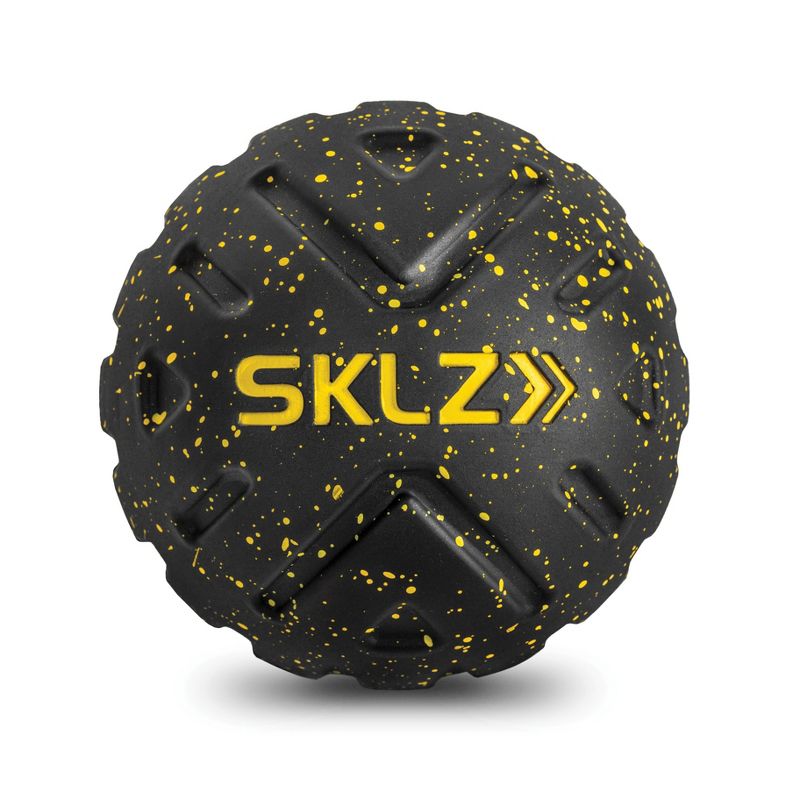SKLZ Targeted Massage Ball - Black/Yellow, 1 of 11
