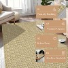 Washable Area Rug Baby Room Contemporary Boho Non-Slip Low Pile Stain-Resistant No-Shedding Easy-Clean Modern Dorm Home Office - 3 of 4