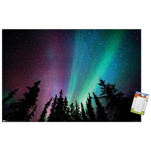 Trends International Aurora Borealis - Sky Unframed Wall Poster Prints - 1 of 4