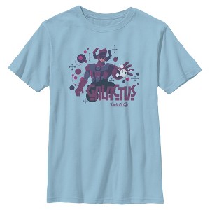 Boys The Fantastic Four: First Steps Galactus Retro World T Shirt - 1 of 4