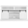 CAVINAS TV Stand Modern Mid Century Media Console with Multipurpose Sliding Door for Living Room - 3 of 4