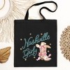 City Creek Prints Coquette Nashville Girly Canvas Tote Bag - 15x16 - Black - 2 of 2