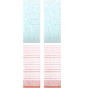 REGALWOVEN 4 Pcs Solid Bathroom Hotel and Spa Waffle Cotton Hand Towels - 1 of 4