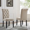 NicBex Dining Room Table Set Morden Dining Room Table with MDF Tabletop, 4 Upholstered Chairs and 1 Bench for Dining Room - 3 of 4