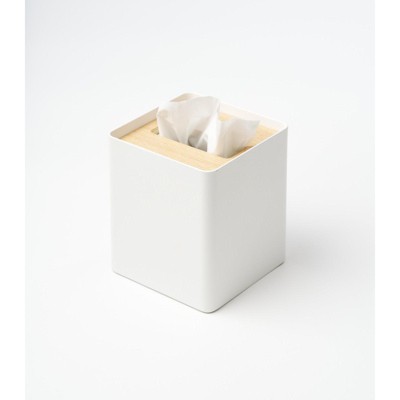 Yamazaki Home - Tissue Box Cover - Square - Steel