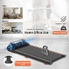 BestParts Treadmill, Under Desk Electric Treadmill with LED Display and Remote Control, 2.5HP Quiet Motor, Suitable for Home Office Use, Black - 4 of 4