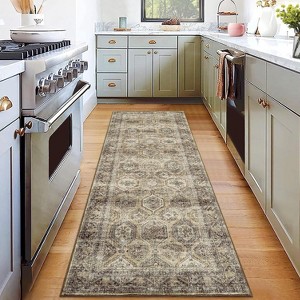 Geometry Living Room Printed Area Rug Easy - 1 of 4