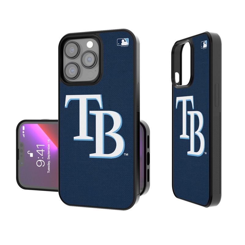 Keyscaper Tampa Bay Rays Solid Bump Phone Case, 1 of 7