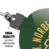 St. Norbert College Green Knights Logo Acrylic Christmas Tree Holiday Ornament - 4 of 4