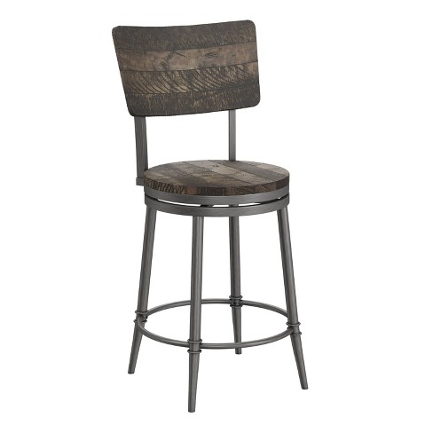 Swivel stool online wood