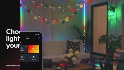 16 ft Multicolor Outdoor LED Smart Light Strip with Dynamic Effects
