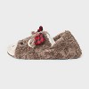 Women's Faux Fur Slipper Socks with Grippers - Wondershop™ - 2 of 4