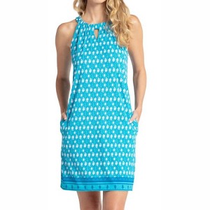 Women's Sleeveless Shift Dress - Cabana Life - 1 of 3