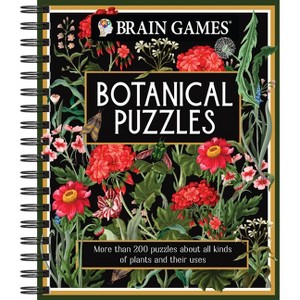 Brain Games - Botanical Puzzles - by  Publications International Ltd & Brain Games (Spiral Bound) - 1 of 1